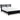 Danziar Full Slat Platform Bed - Black