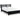 Danziar Slat Platform Bed - Black