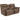 James Reclining Loveseat with Console - Silt