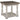 Havalance End Table - Gray/White